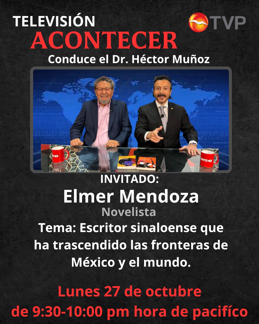 Entrevista a Elmer Mendoza